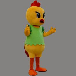 2018 Hot sale Adult size cute yellow cock mascot little cock costume custom fancy costume kit mascotte theme fancy dress carniva costume