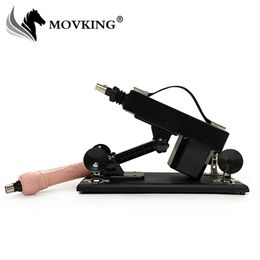 MOVKING Newest Sex Machine Gun Stronger Power Automatic Love Machines Vibrator for Women and Men Sex Products S19706