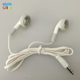 Wholesale Cheapest disposable earphones Headphone Earbuds for bus/train/plane/school/tour gift one time use 800pcs/lot