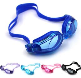 5 Colors Swimming Goggles with Earplug Outdoor Non-Fogging Anti UV Swimming Goggles Swim Glasses Adjustable Protection EEA421 60PCS