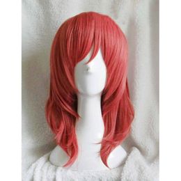 LoveLive! Love Live Maki Nishikino Short Red Heat Resistant Cosplay Costume Wig