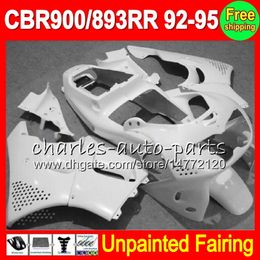 8Gifts Unpainted Full Fairing Kit For HONDA CBR900 CBR893RR CBR 893 893RR CBR893 RR 92 93 94 95 1992 1993 1994 1995 Fairings Bodywork Body