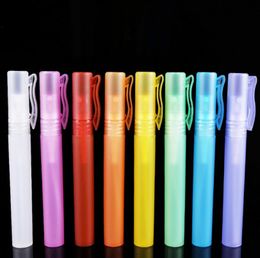 New 10ml Travel Portable sample Perfume Pen Spray Bottles Mini refillable empty containers atomizer Wholesale LX2441