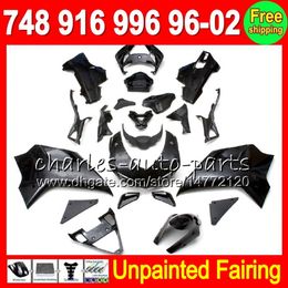 8Gifts Unpainted Full Fairing Kit For DUCATI 748 916 996 96 97 98 99 00 01 02 1996 1997 1998 1999 2000 2001 2002 Fairings Bodywork Body KIT