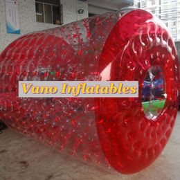 Water Walkers TPU Durable 2.4x2.2x1.7m Inflatable Wheel Zorb Roller Hamster Ball with Pump Free Shipping