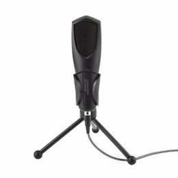 Freeshipping Professional USB Wired Condenser Sound Podcast Studio Microphone for PC Laptop Computer Plug & Play Long Term Durability