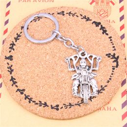 Keychain death knight motorcycle Pendants DIY Men Jewelry Car Key Chain Ring Holder Souvenir For Gift