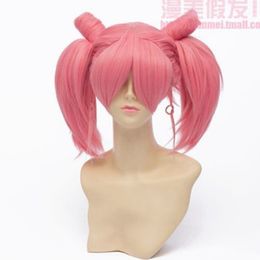 Chibiusa Sailor Chibi Moon Lolita Cosplay Anime Pink Party Wig Short Women's Wig