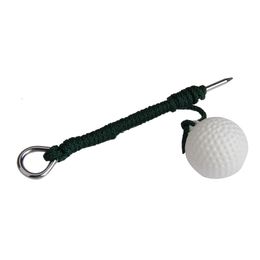 High Quality Golf Practice Balls Outdoor Sports Golf Balls Plastic Training Balls with Steel Rope Golf Club Accessaries TL#8