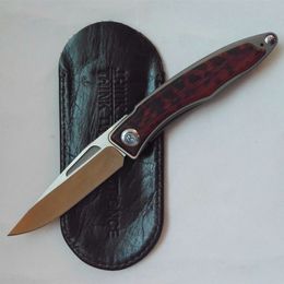 Coltello Chris Reeve edc 61HRC M390 100% lama manico in titanio pieghevole Coltello tascabile Caccia coltelli da sopravvivenza Coltello regalo 1 pz