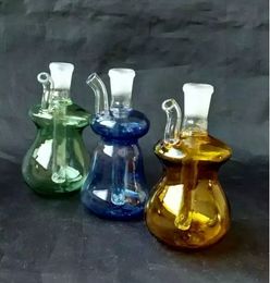 New Small Water Bottle Hookahs Wholesale Glass Bongs Pipes Random Delivery