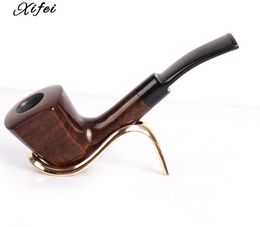 New hot selling ebony pipes, manual grinding, bent ebony, wood pipes, smoking fittings.