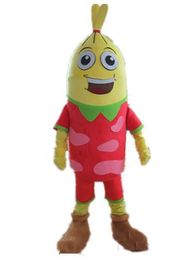 2018 High quality the head a candy man mascot costume for adult to wear