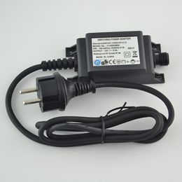 New 100V-240V DC 12V 0.5A Outdoor Lights Waterproof IP68 Power Supply Adapter EU/US/UK Plug DC-