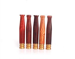 Small red rosewood smooth cigarette holder Wooden cigarette holder smoking hot wholesale promotion new