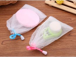 9.5x15cm Soap blister mesh soap net Foaming Net easy bubble mesh bag random Colour wen5779