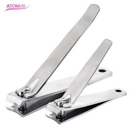 Large Size Thick Toe Nail Clippers Stainless Steel Nail Clipper Personal Care Finger Nail Cutter Scissors Trimmer rectangle Sharp Fingerna