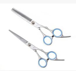 6 inch Hair Scissors Cutting Thinning Styling Tool Hair Scissors Stainless Steel Salon Hairdressing Shears Regular Flat Teeth