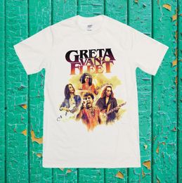 New Rare Greta Van Fleet Tour 2018 T-Shirt Tees Size S-3XL 2018 New Fashion T Shirt Men Cotton Interesting Pictures
