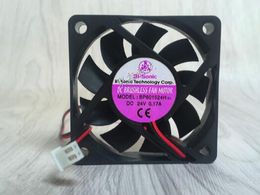 BP601524H 6015 24V 0.17A 6CM two-wire converter heat dissipation fan