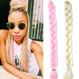 Xpression Synthetic Braiding Hair 82inch 165grams single color Premium Ultra Braid Kanekalon jumbo braid Hair Extensions