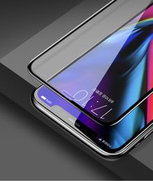 10D Full Covered Curved Edge Tempered Glass Protector For iphone 7 10D tempered Glass for iphone 8 iphone X with Retail Box