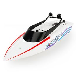 Flytec New 4CH Mini High Speed RC Micro Remote Control Speedboat Radio Controlled Ship Electric Toys For Boys Birthday Gift