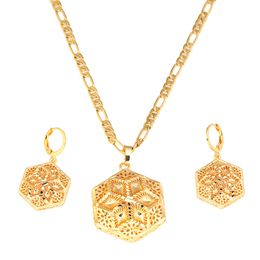 Ethiopian Wedding Jewellery Sets Necklace Earring Set Gold African Jewellery