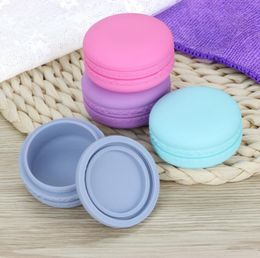 Smoking Nonstick Circular Wax Containers Silicone Box Silicon Container Food Grade Jars Tool Storage Jar Oil Holder Hot Sale