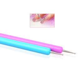 Wholesale- TSW Nail Art Dotting Paint Pen Rhinestone Strap For Nail Salon Decorating Tool 0411A