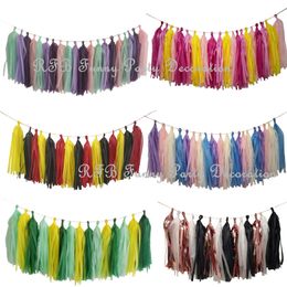 tissue paper garland australia