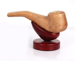 Pipe Pure Wood Filter Men Portable Entry Wok Pipe