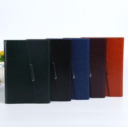 office school supplier business notebooks sprial lined books hardcover leather travel journal notebook stationery Pu creative notepads