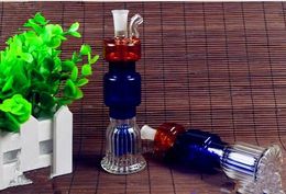 Three Colour Water Bottles ,Wholesale Bongs Oil Burner Pipes Water Pipes Glass Pipe Oil Rigs Smoking Free Shipping