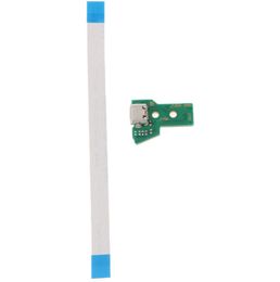 Replacement Power Charger Board Plate Charging Port JDS-055 for PS4 5th Generation with 12 Pin Flex Cable High Quality FAST SHIP