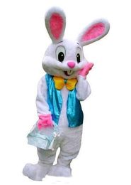 Factory direct sale professional Make PROFESSIONAL EASTER BUNNY MASCOT COSTUME Bugs Rabbit Hare Adult Fancy Dress Cartoon Suit