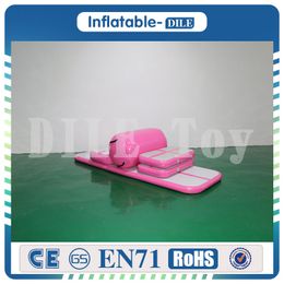 Hot Sale A Set (6 pieces) Gymnastics Mat Inflatable Air Track Tumbling Mat Gym Air Mat Floor