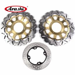 ARASHI For HONDA CBR954RR 2002 2003 Front Rear Brake Disc Rotors Disc Kit CBR 954 RR CBR954 954RR 02 03