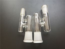 high quality Glass Reclaim adapter Male Female 14mm 18mm Joint Glass Reclaimer adapters Ash Catcher for Oil Rigs glass bong adapter