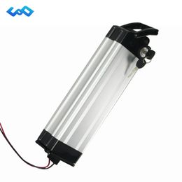 US EU AU No Tax Silver Fish E-Bike Battery 36V 18Ah Lithium Ion Battery use Samsung/LG cell Electric Bicycle Battery Pack