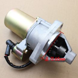 Electric starter motor fits Honda GX340 GX390 engines replacement part# 31210-ZE3-003, 31210-ZE3-013