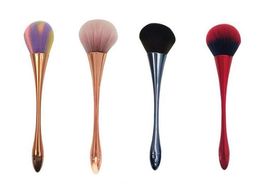 makeup brushes Water drop goblet brush gold plating handle powder blush&blush make up brushes beauty tools good quality drop shipping