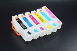 T2431-T2436 Refill ink cartridge for Epson XP960 XP860 XP850 XP950 XP55 XP760 Printer,With Permanent chip,6pcs/Set