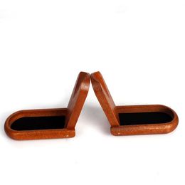Handmade wooden small bucket rack for solid wood folding pipe rack