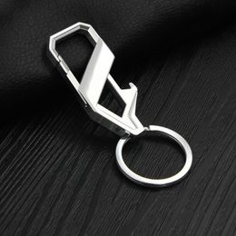 New Fashion Men Metal Keychain Opener Car Key Ring Open Promotional Custom Made LOGO Women Best Gift jewelry