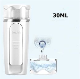 New Multifunction Portable Nano Facial Steamer Sprayer Nano Mister USB Rechargeable Power Bank Moisturising Skin Care Tools