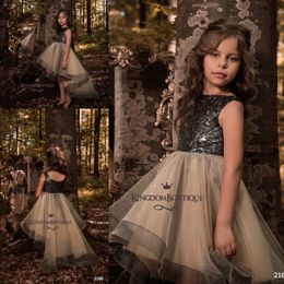 forest green flower girl dresses