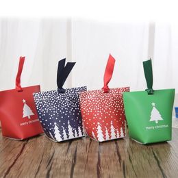 Borse Caramelle Natale Corna Sacchetti in Velluto Disegnare Stringa Bunny Regalo Imballaggio BaK8 