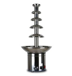 5 Tiers Chocolate Fountain Machine Food Processing Equipment For Commercial Use