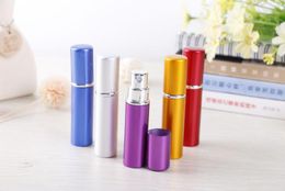 5ML perfume bottles sub packed bulk metallic perfume tube